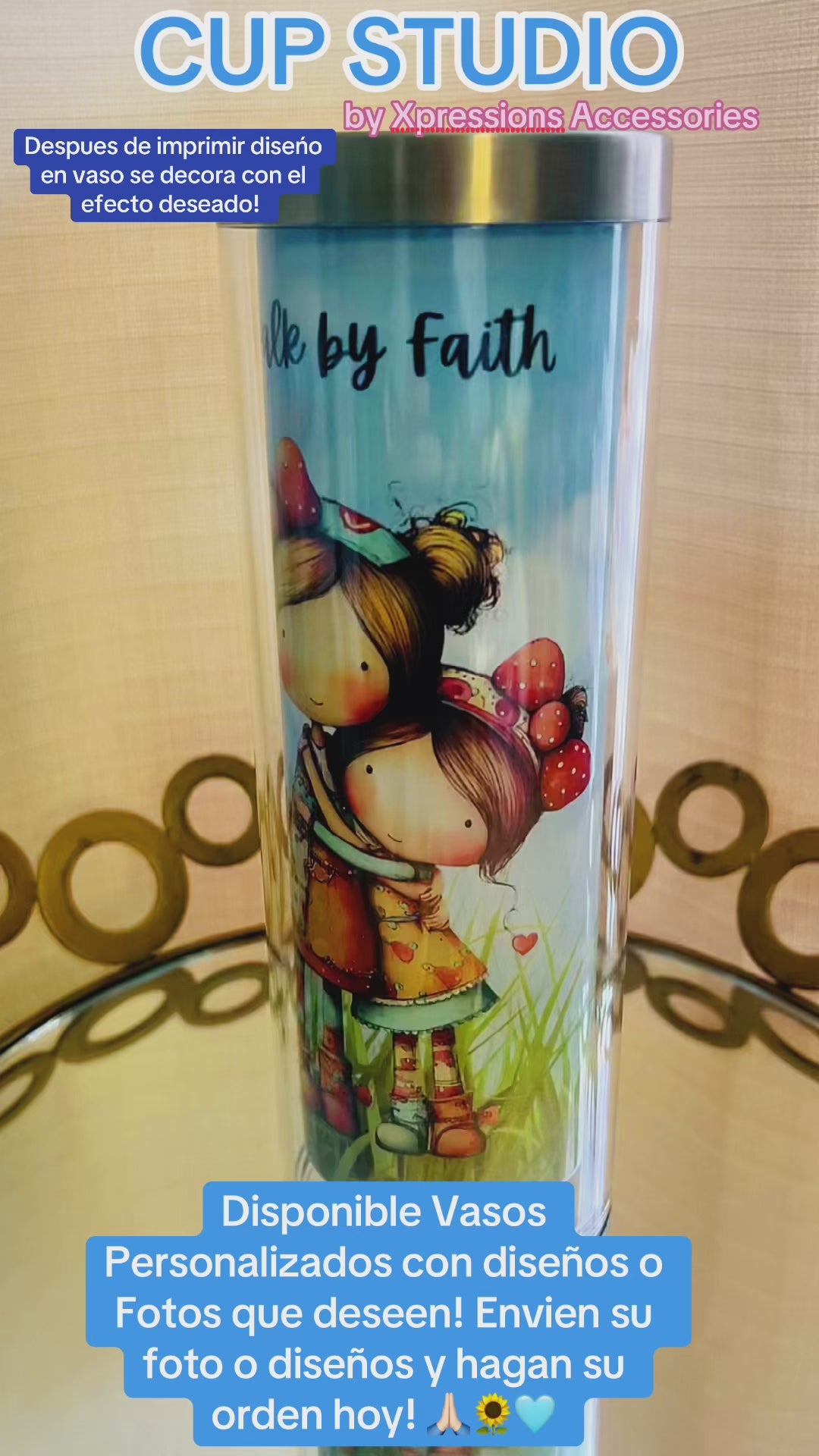 Personalized Sublimated Tumbler